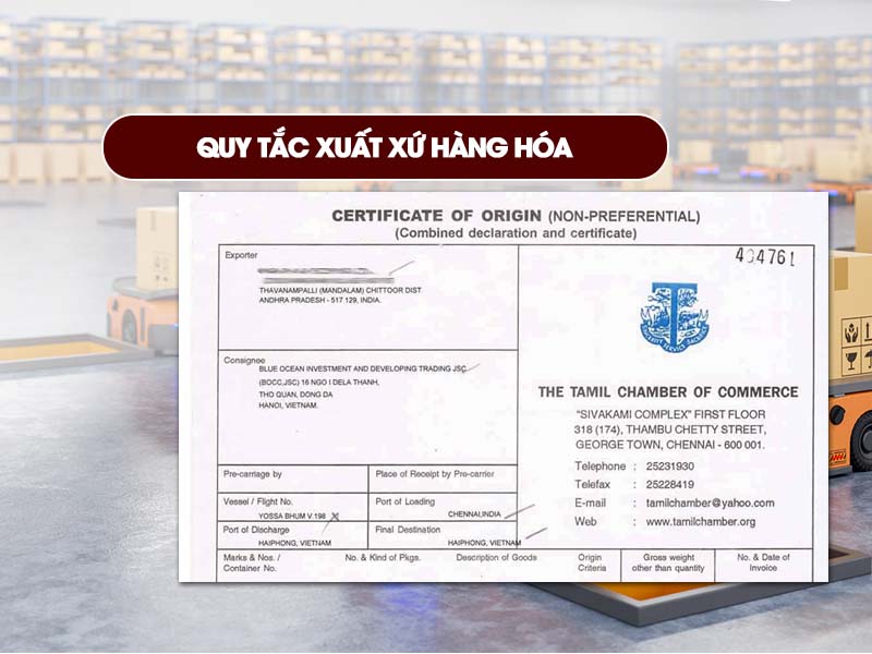 Xuất xứ hàng hóa là gì